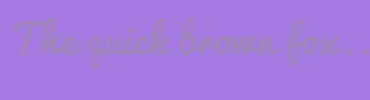 Image with Font Color A186BE and Background Color A479E2